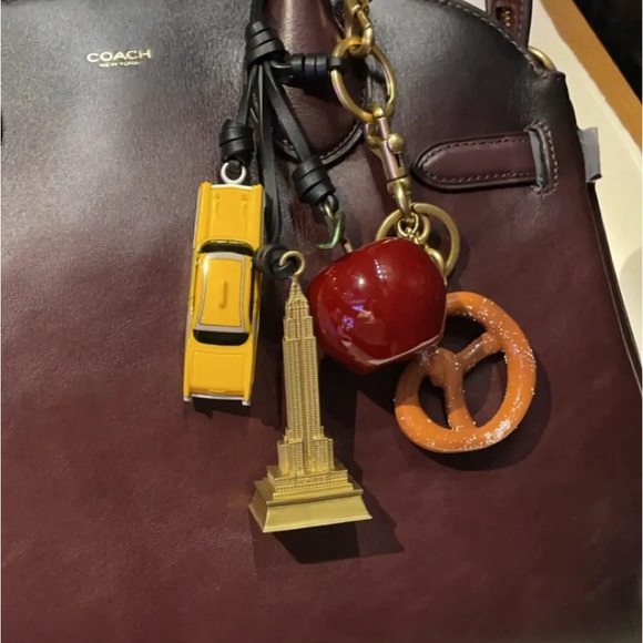 Coach Small Pretzel Bag Charm - Picture 4 of 4